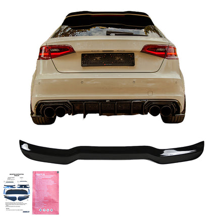 Spoiler Tetto per Audi S3 Sportback 8V / 8V Facelift 2013-2019