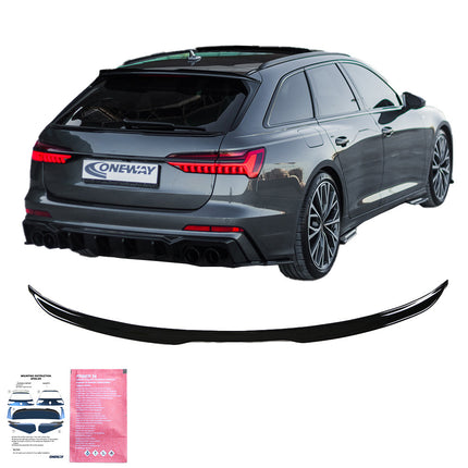 Spoiler Bagagliaio per Audi S6 C8 / C8 Facelift (Berlina / Avant) 2019+