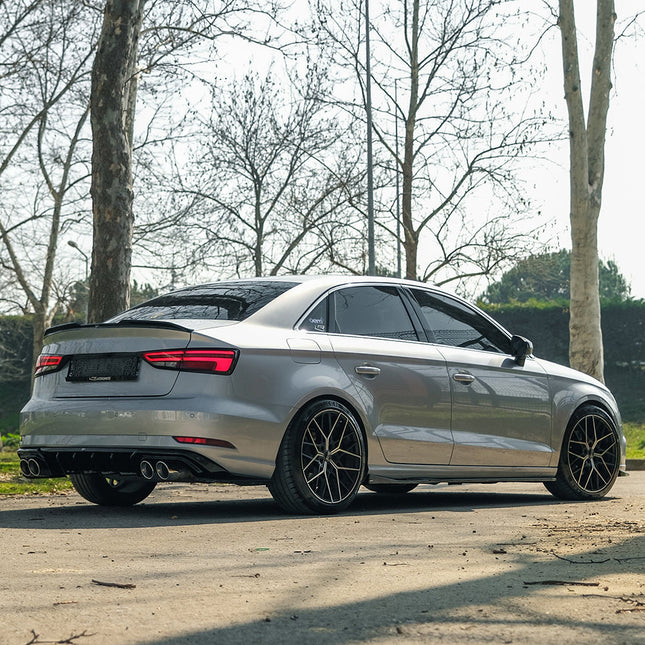Spoiler Tetto per Audi A3 A3 S-Line S3 RS3 Berlina 8V / 8V Facelift 2013-2020