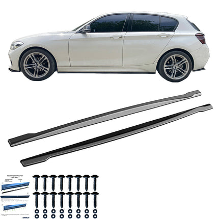 Minigonne Laterali per BMW Serie 1 F20 / F21 M-Power 2011-2019 V2
