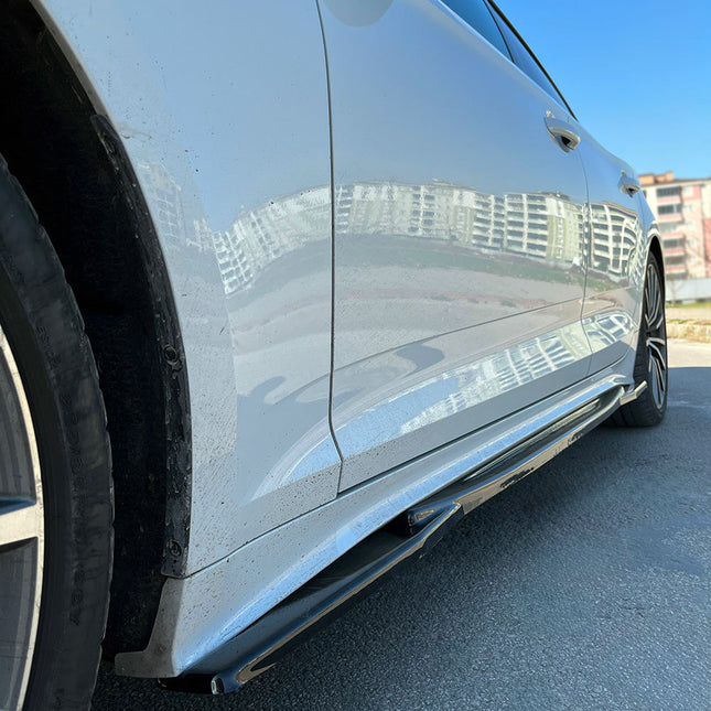 Minigonne Laterali per Audi A5 S-Line / S5 Sportback F5 Facelift 2019-2024