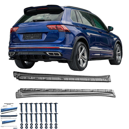 Minigonne Laterali per VW Tiguan MK2 R / R-Line Facelift 2020-2024