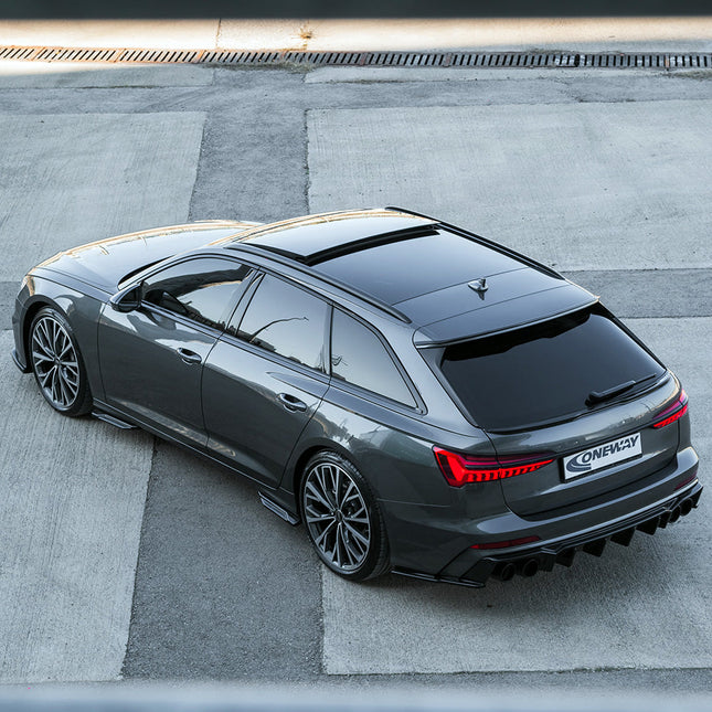 Minigonne Laterali per Audi S6 / A6 S-Line C8 (Berlina / Avant) 2019+