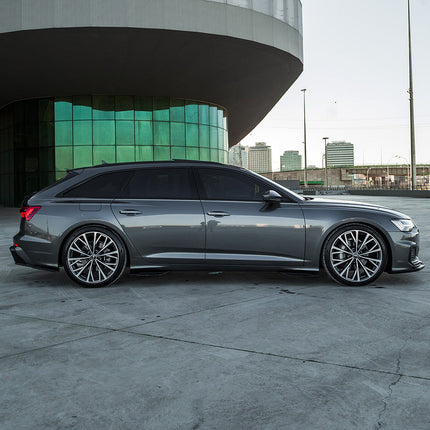 Minigonne Laterali per Audi S6 / A6 S-Line C8 (Berlina / Avant) 2019+