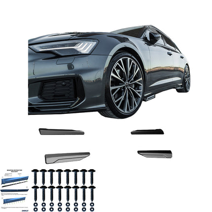 Minigonne Laterali per Audi S6 / A6 S-Line C8 (Berlina / Avant) 2019+
