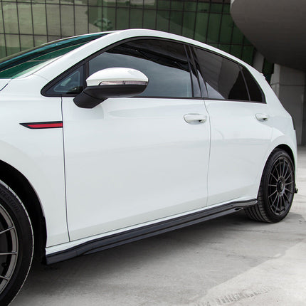 Minigonne Laterali per VW Golf MK8 GTI / GTI Clubsport / GTD / R-Line 2020+ V2