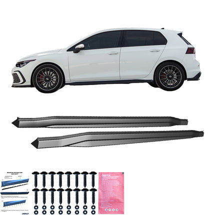 Minigonne Laterali per VW Golf MK8 GTI / GTI Clubsport / GTD / R-Line 2020+ V2