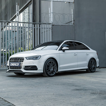 Minigonne Laterali per Audi S3 8V / 8V Facelift Berlina / Cabrio 2013-2020