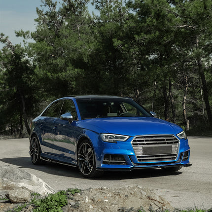 Minigonne Laterali per Audi S3 8V / 8V Facelift Berlina / Cabrio 2013-2020