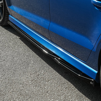 Minigonne Laterali per Audi S3 8V / 8V Facelift Berlina / Cabrio 2013-2020