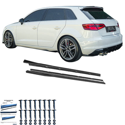 Minigonne Laterali per Audi A3 8V Sportback 2013-2016