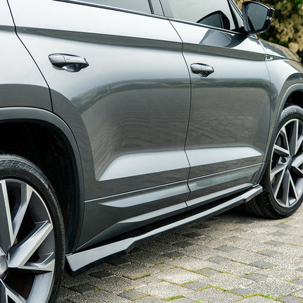 Minigonne Laterali per Škoda Kodiaq Sportline / RS MK1 Facelift 2021-2023