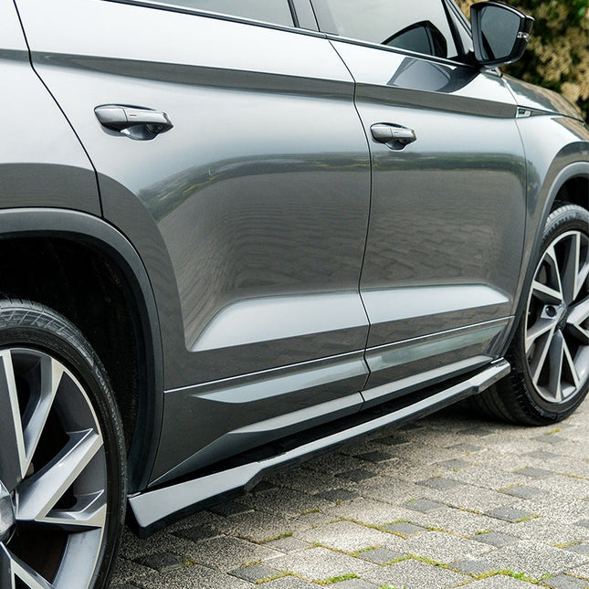 Minigonne Laterali per Škoda Kodiaq Sportline / RS MK1 Facelift 2021-2023