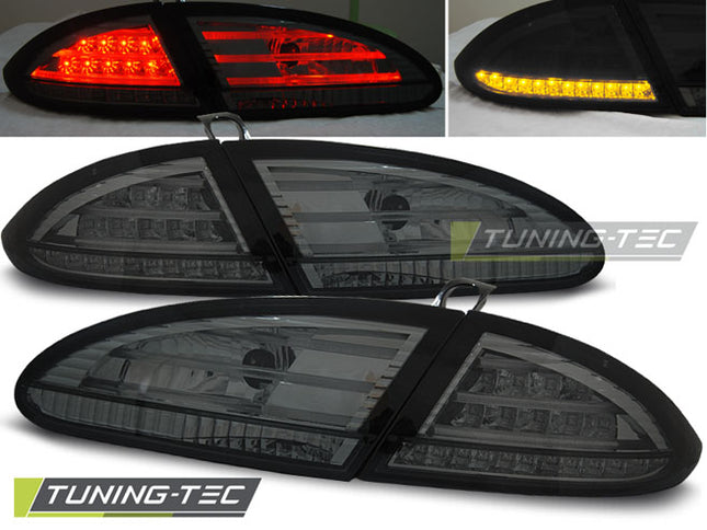 Seat Leon 2005-2009 Fanali Posteriori LED fumé