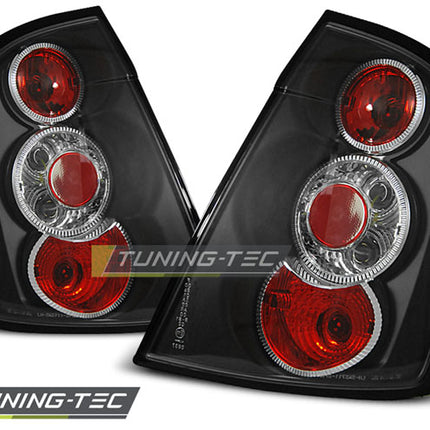 Skoda Fabia I 1999-2004 Fanali Posteriori Neri