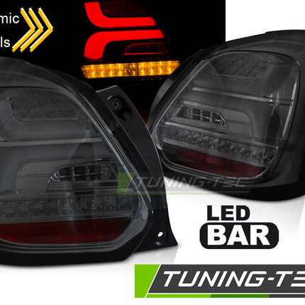 Suzuki Swift VI 2017-2023 Fanali posteriori LED sequenziali fumé