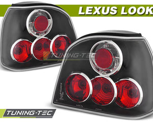 VW Golf 3 1991-1997 Fanali Posteriori Neri