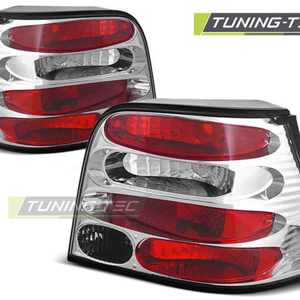 VW Golf 4 berlina 1997-2003 Fanali Posteriori Cromati