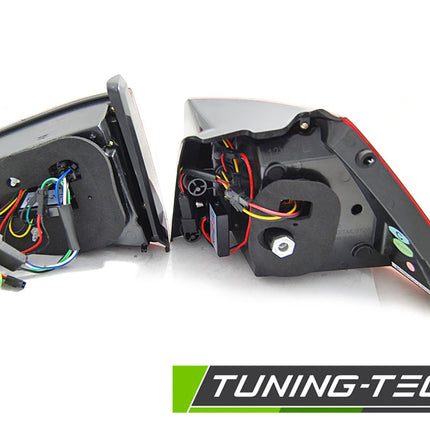 VW Golf 7 Berlina 2013-2017 Fanali Posteriori LED neri sequenziali