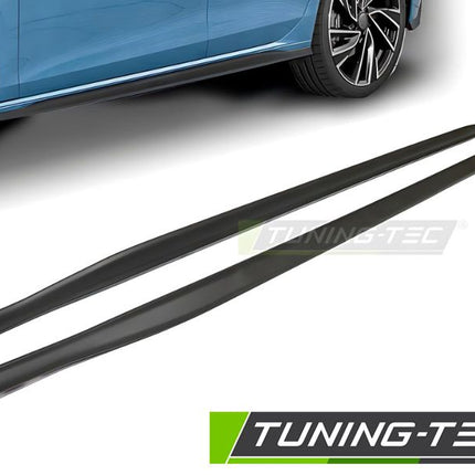 VW Golf 8 2019- Minigonne Laterali Sport Design Nero Lucido