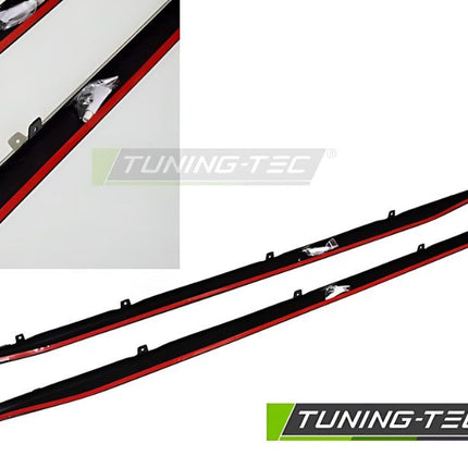 VW Golf 8 2019- Minigonne Laterali Sport Design Nero Lucido