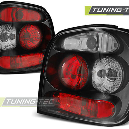 VW Polo 6N2 1999-2001 Fanali Posteriori Neri