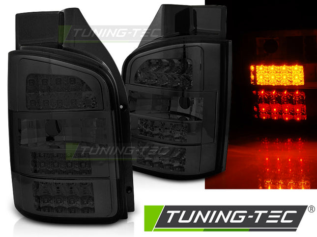 VW T5 2003-2009 Transporter Fanali Posteriori LED fumé
