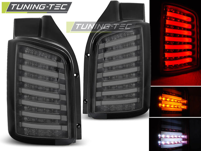 VW T5 2003-2015 Transporter Fanali Posteriori LED fumé