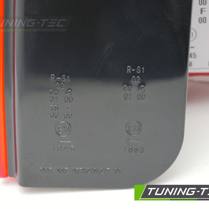 Vw Passat 3Bg 2000-2005 Berlina Fanale Rosso Bianco Sinistro Tyc