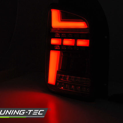 Vw T6 T6.1 2015-2021 Fanali Posteriori Led Bar Rosso Fumé Seq Oem Led