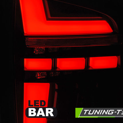 Vw T6 T6.1 2015-2021 Fanali Posteriori Led Bar Rosso Fumé Seq Oem Led