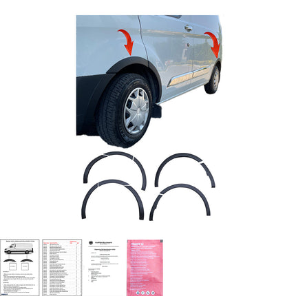 Cornici Passaruota per Ford Transit Custom MK1 2012-2018