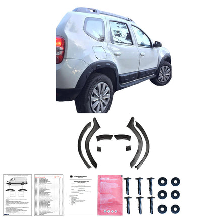 Cornici Passaruota per Dacia Duster Serie 1 2010-2017 Off-Road