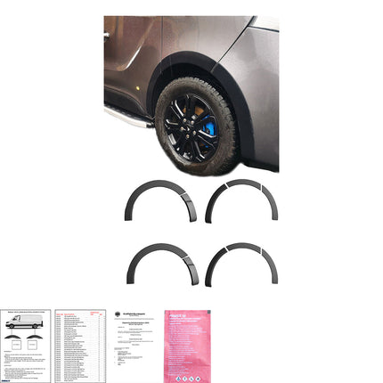 Cornici Passaruota per Renault Trafic X82 2014-2018 Passo Lungo