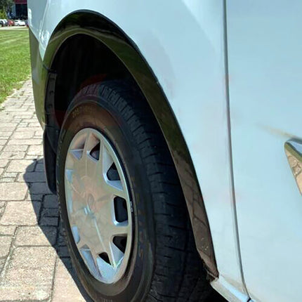 Cornici Passaruota per Ford Transit Custom MK1 Facelift 2018-2022 (Nero Lucido)