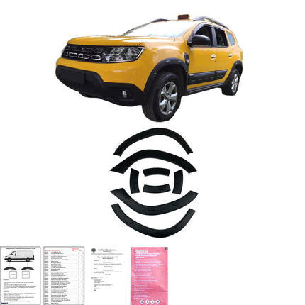 Cornici Passaruota per Dacia Duster Serie 2 2018+ (Off-Road)