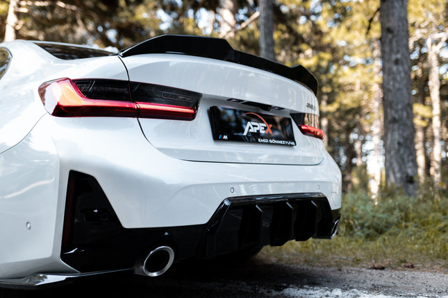 Diffusore Posteriore per BMW Serie 3 G20 / G21 M Sport Restyling 2022+ – APEX - foto 2