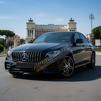 Calandra sportiva look GT-R per Mercedes E Coupé C238 e Cabrio A238 Avantgarde e AMG Line 2016-2020.