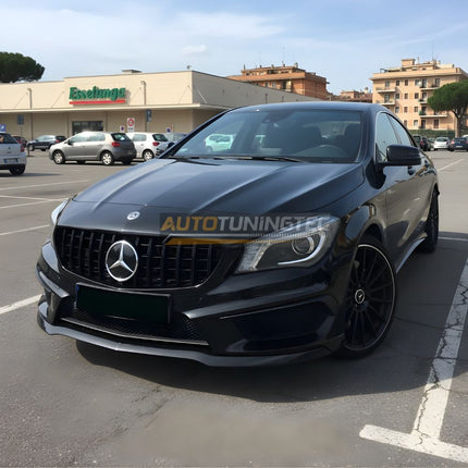 Calandra Panamericana per Mercedes CLA C117 (2013-2016) - Upgrade frontale AMG Style.