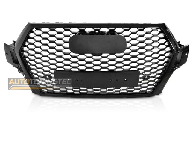 Audi Q7 4M 2015-2019 Griglia Anteriore Calandra RSQ7 Look Nera