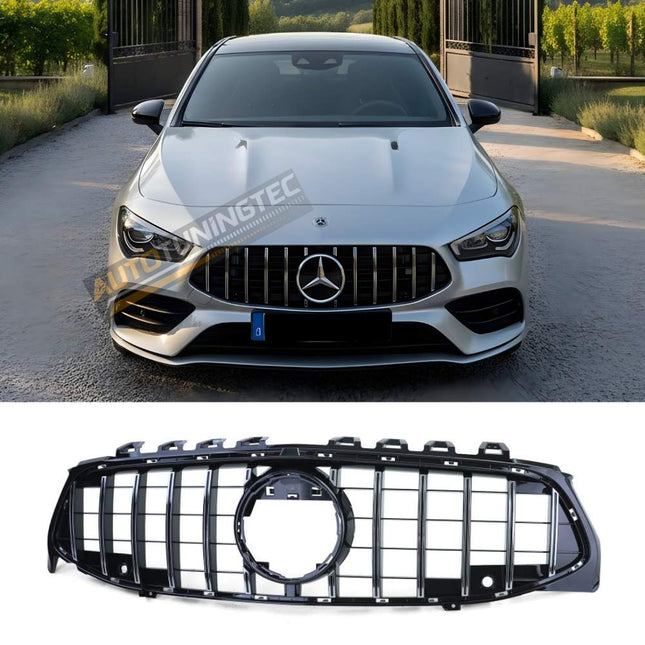 Griglia GTR per Mercedes CLA X118 2019-2023 installata su veicolo