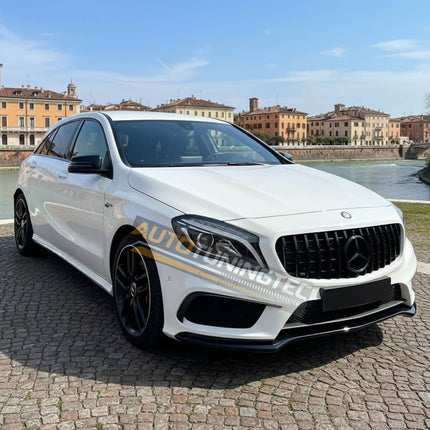 Upgrade estetico per Mercedes GLA X156 (2013-2016) con calandra AMG GT-R Look.