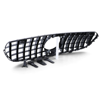 Griglia sportiva cromata per GLC C253 2015-2019, adatta a telecamera frontale, non per GLC 63 AMG.