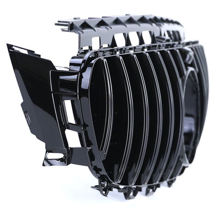 Griglia Mercedes W213 S213 AMG GT Look, compatibile con o senza telecamera anteriore, modello 2016-2020