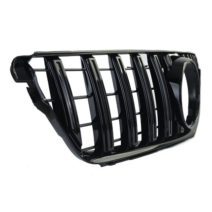 Griglia sportiva per Mercedes Classe C W204 S204 C204 2007-2014, con finitura nero lucido