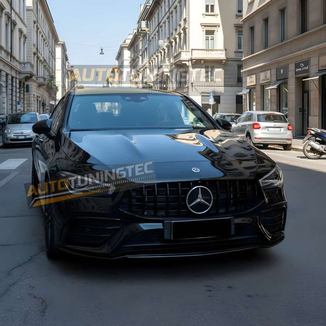 Calandra Mercedes CLA X118 2019-2023 GT AMG style, installazione plug & play senza modifiche.