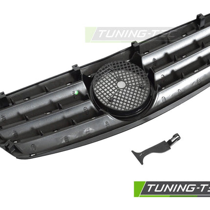 Calandra Mercedes W203 S203 nero lucido cromata ideale per rinnovo del frontale auto