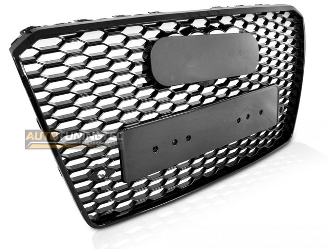 AUDI A8 D4 2013-2017 Griglia Anteriore Calandra RS8 Look - Nera