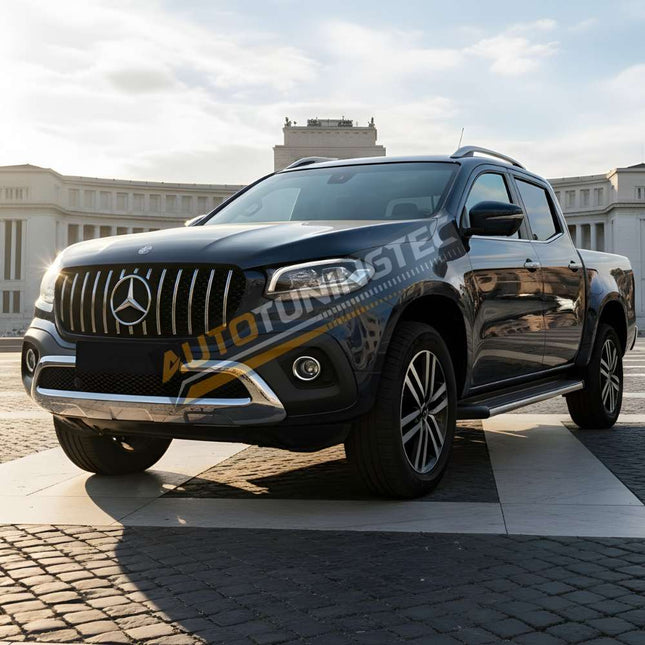 Mascherina frontale Sport GT per Mercedes-Benz Classe X W470, perfetta vestibilità 2017-2020.