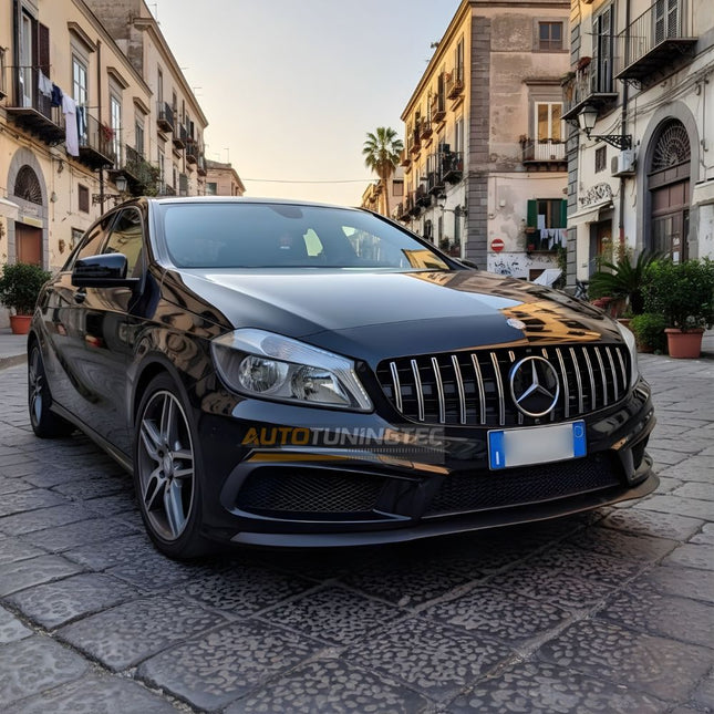 Griglia Mercedes W176 GTR cromata 